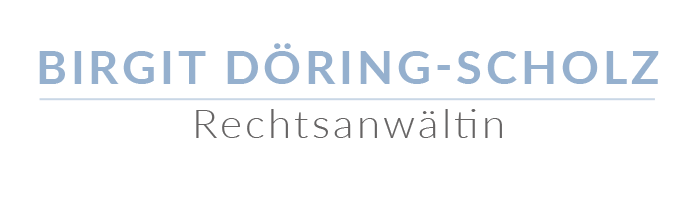 Rechtsanwältin Birgit Döring-Scholz - Logo